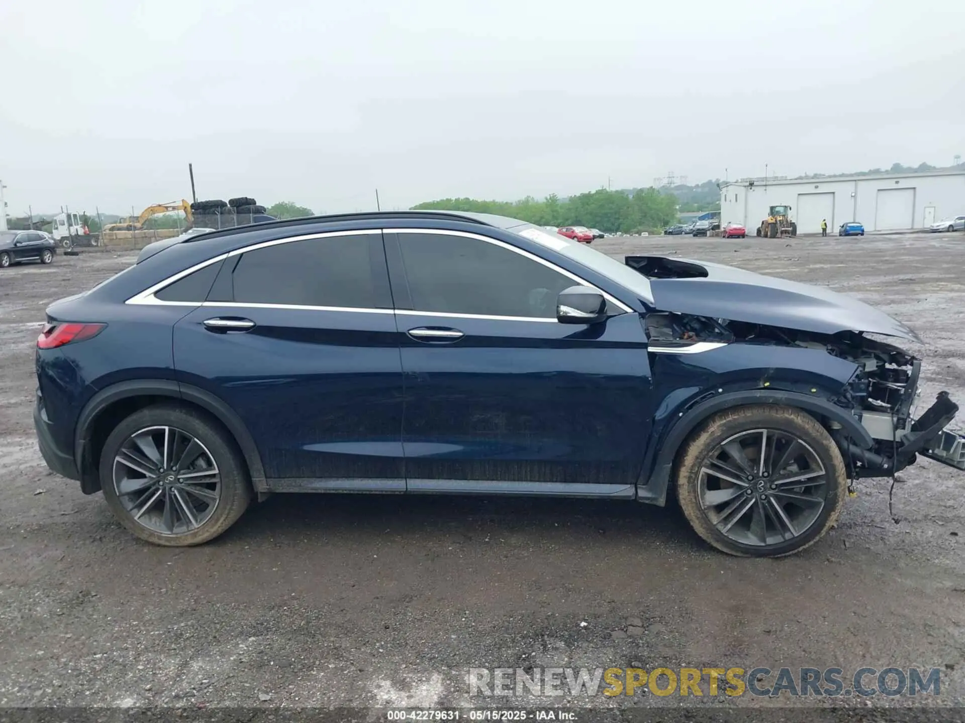 14 fotografías del automóvil dañado 3PCAJ5JR5PF107293 INFINITI QX55 2023