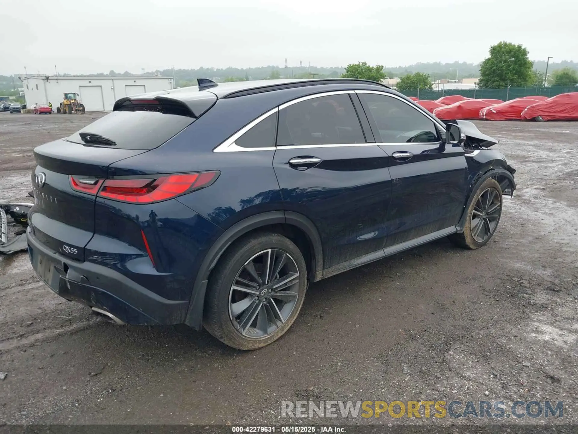 4 fotografías del automóvil dañado 3PCAJ5JR5PF107293 INFINITI QX55 2023