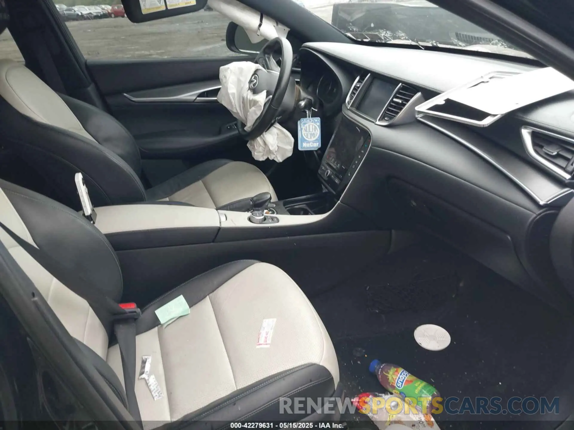 5 fotografías del automóvil dañado 3PCAJ5JR5PF107293 INFINITI QX55 2023