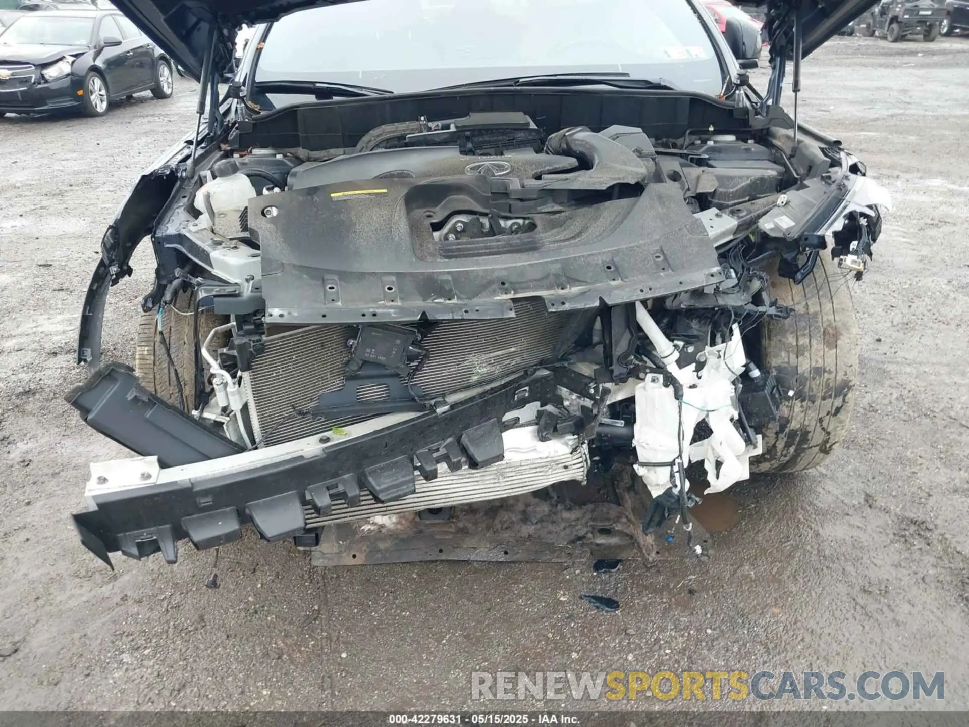 6 fotografías del automóvil dañado 3PCAJ5JR5PF107293 INFINITI QX55 2023