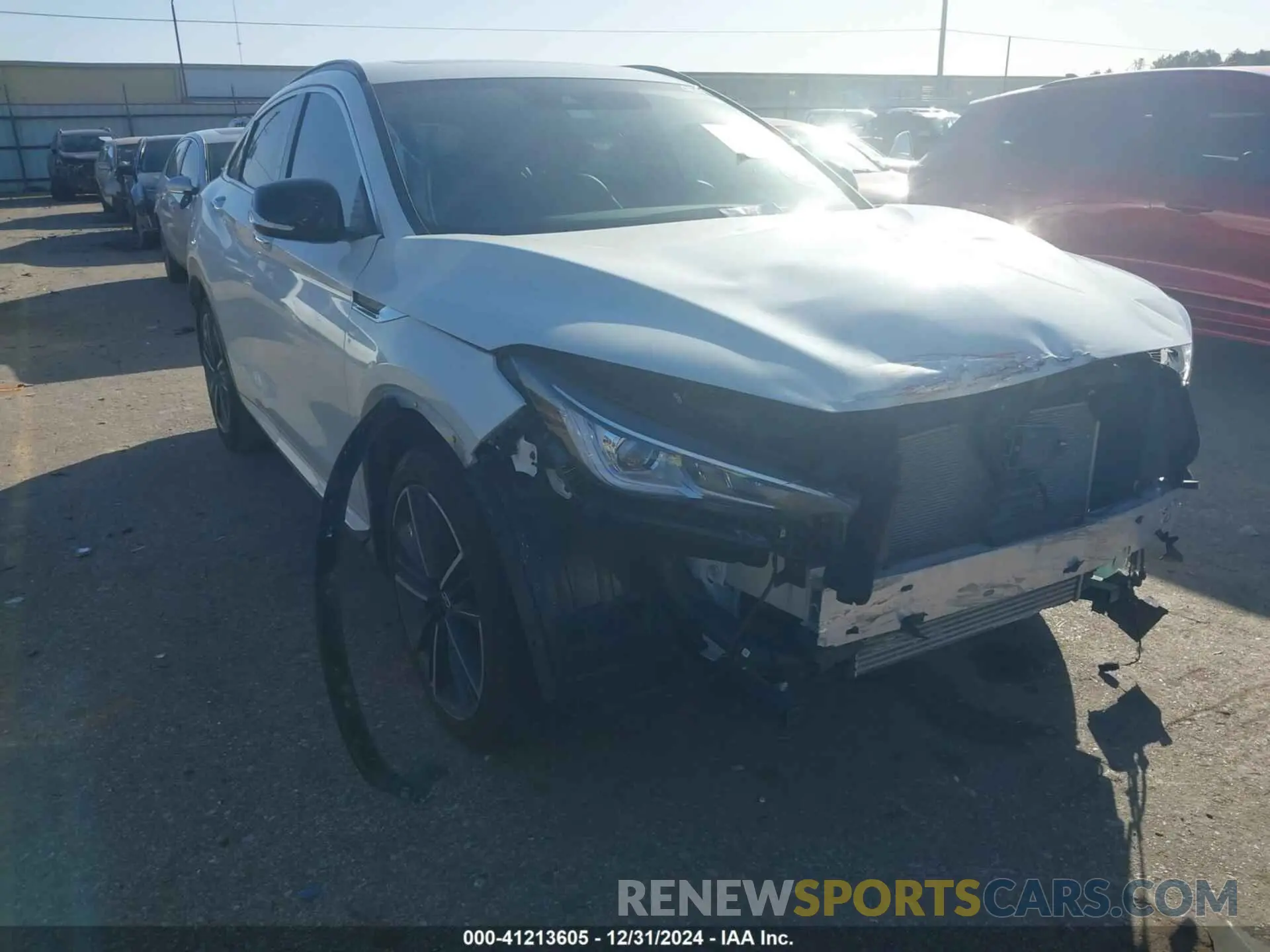 1 fotografías del automóvil dañado 3PCAJ5JR7PF109627 INFINITI QX55 2023