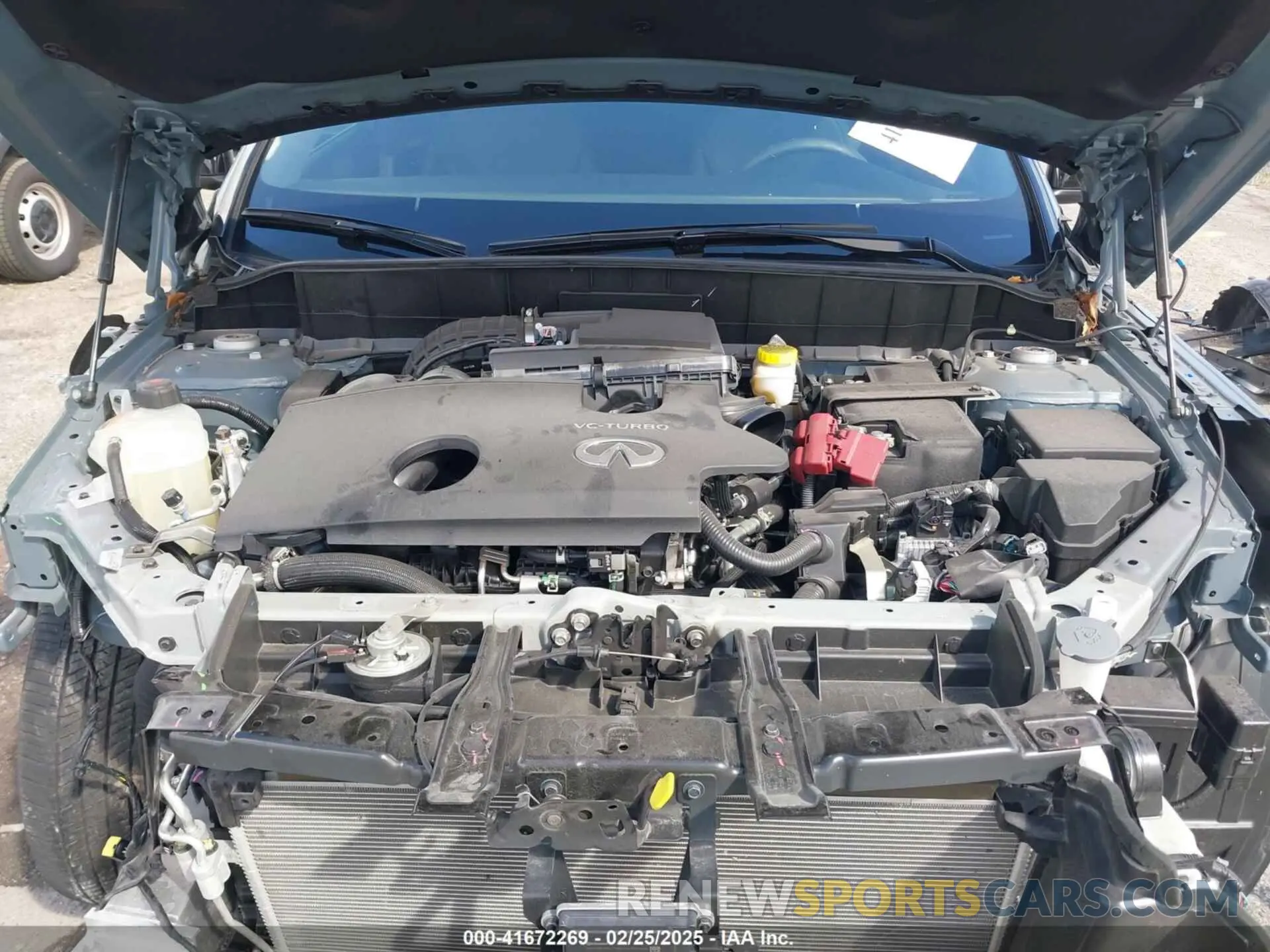 10 fotografías del automóvil dañado 3PCAJ5JRXPF117396 INFINITI QX55 2023