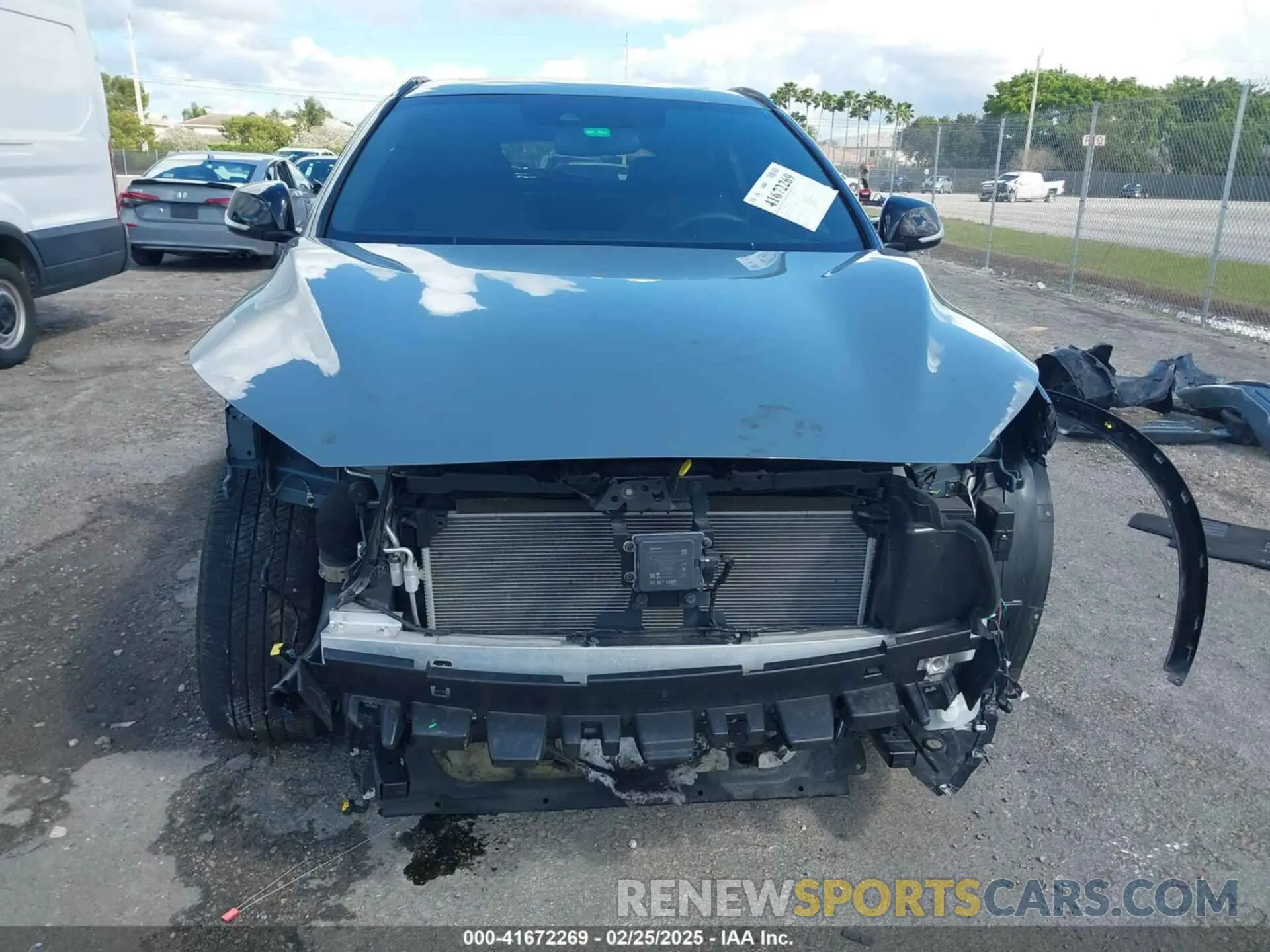 6 fotografías del automóvil dañado 3PCAJ5JRXPF117396 INFINITI QX55 2023