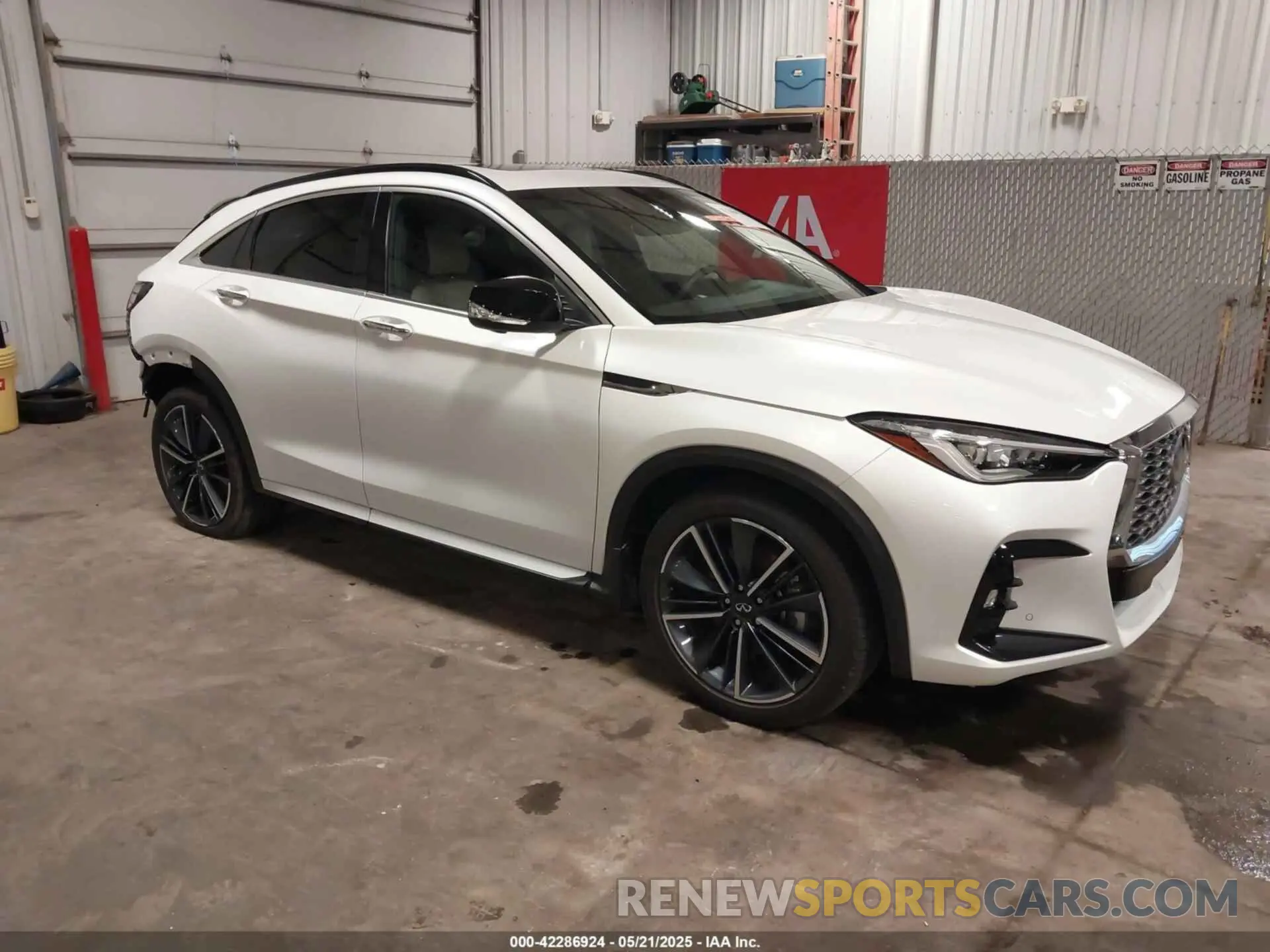 1 fotografías del automóvil dañado 3PCAJ5KR3PF121093 INFINITI QX55 2023