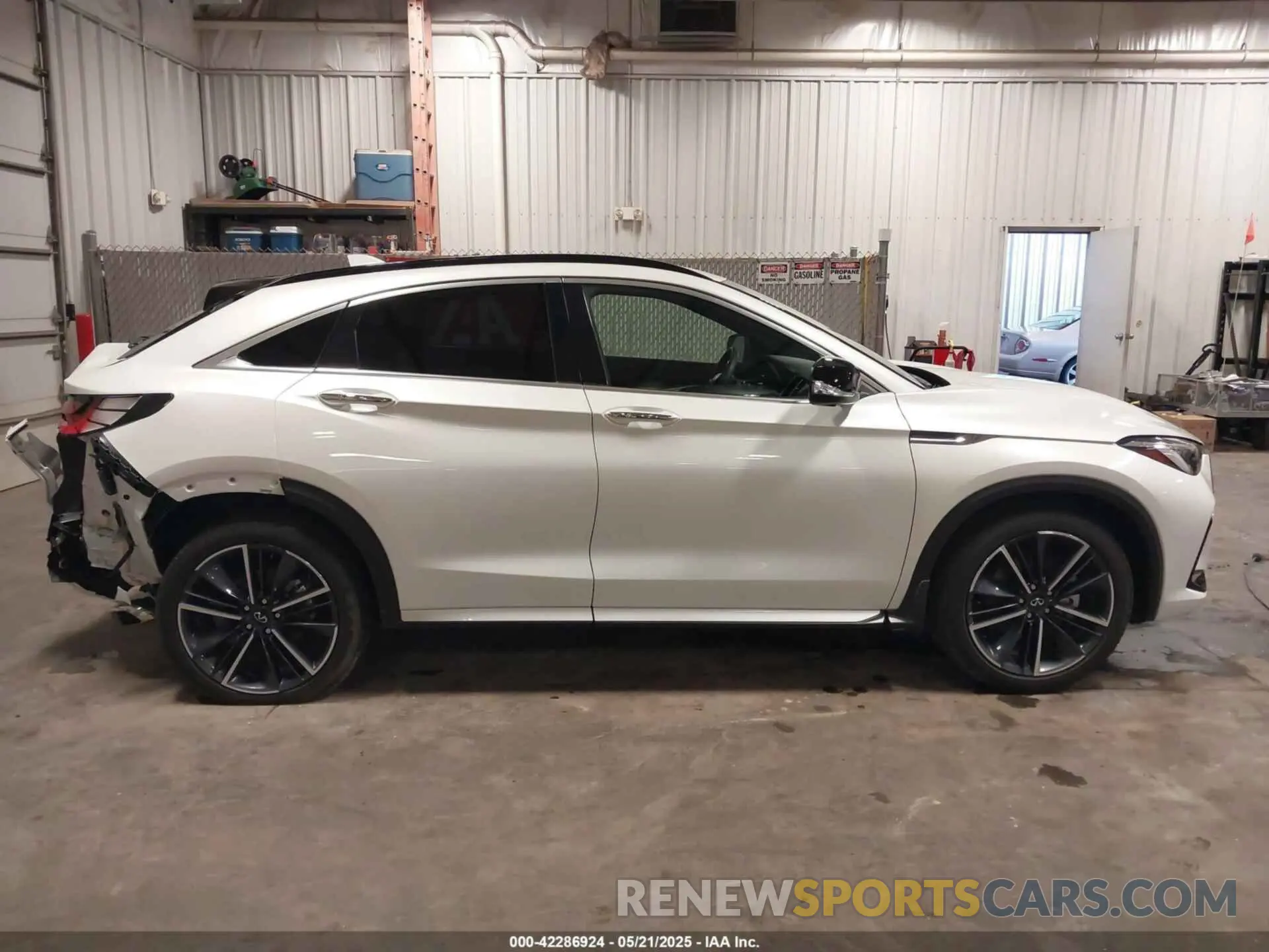 13 fotografías del automóvil dañado 3PCAJ5KR3PF121093 INFINITI QX55 2023