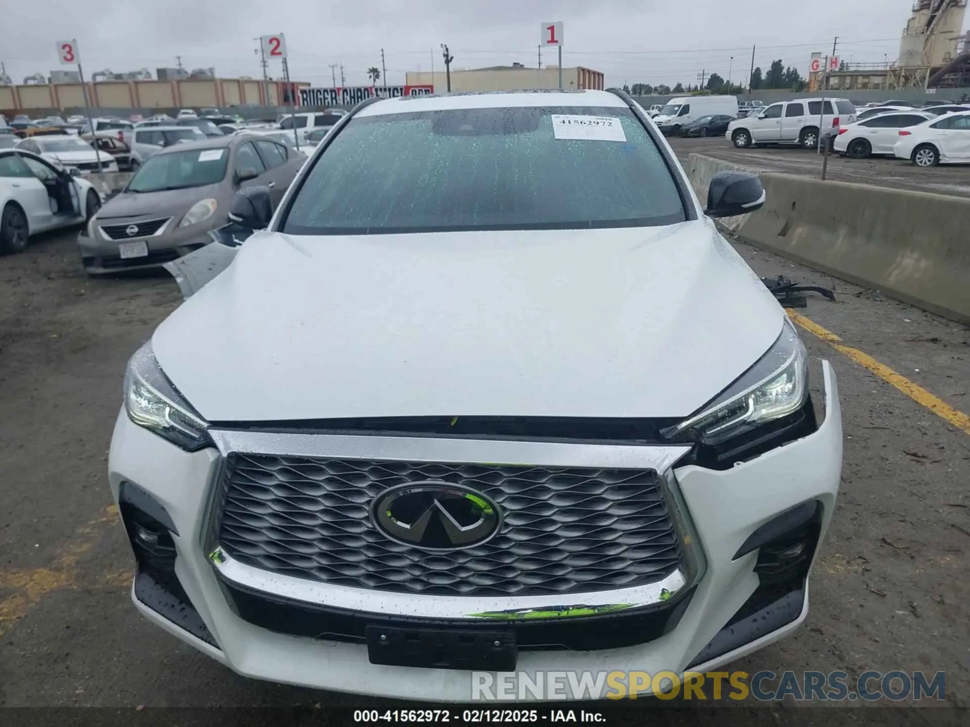 13 fotografías del automóvil dañado 3PCAJ5JR1RF110064 INFINITI QX55 2024