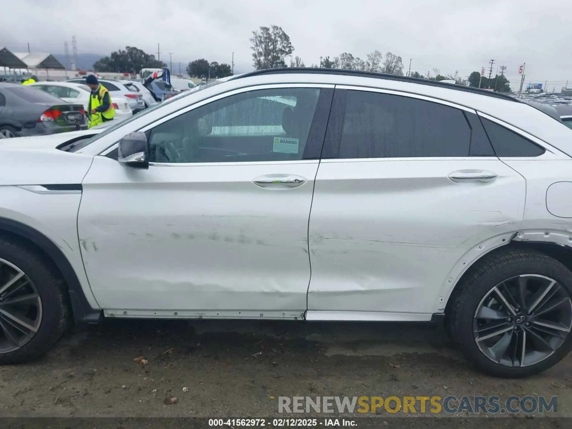 15 fotografías del automóvil dañado 3PCAJ5JR1RF110064 INFINITI QX55 2024