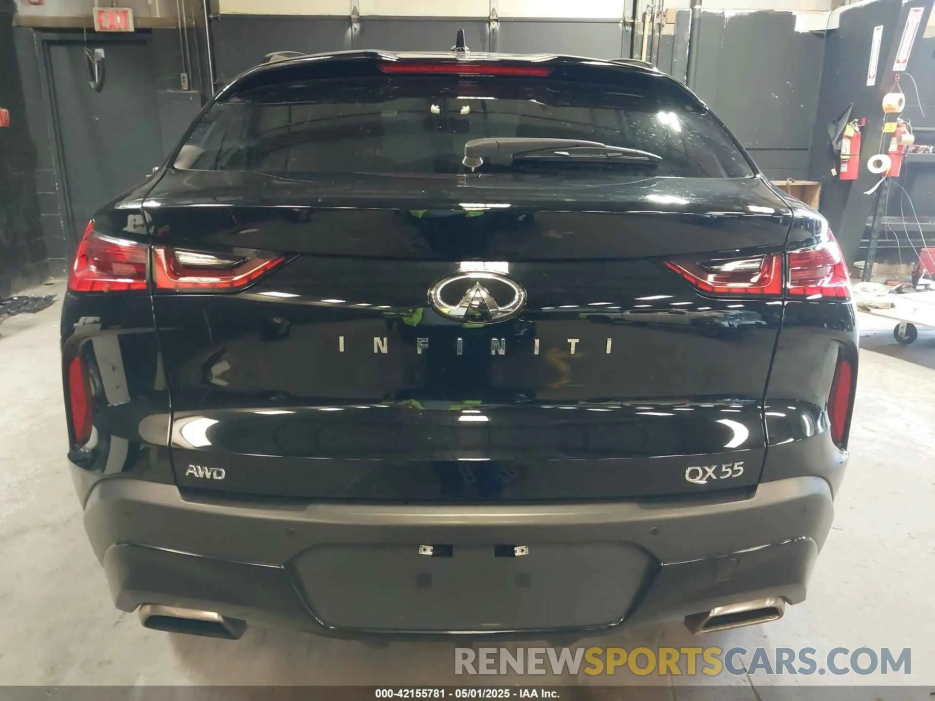 17 fotografías del automóvil dañado 3PCAJ5JRXRF105669 INFINITI QX55 2024