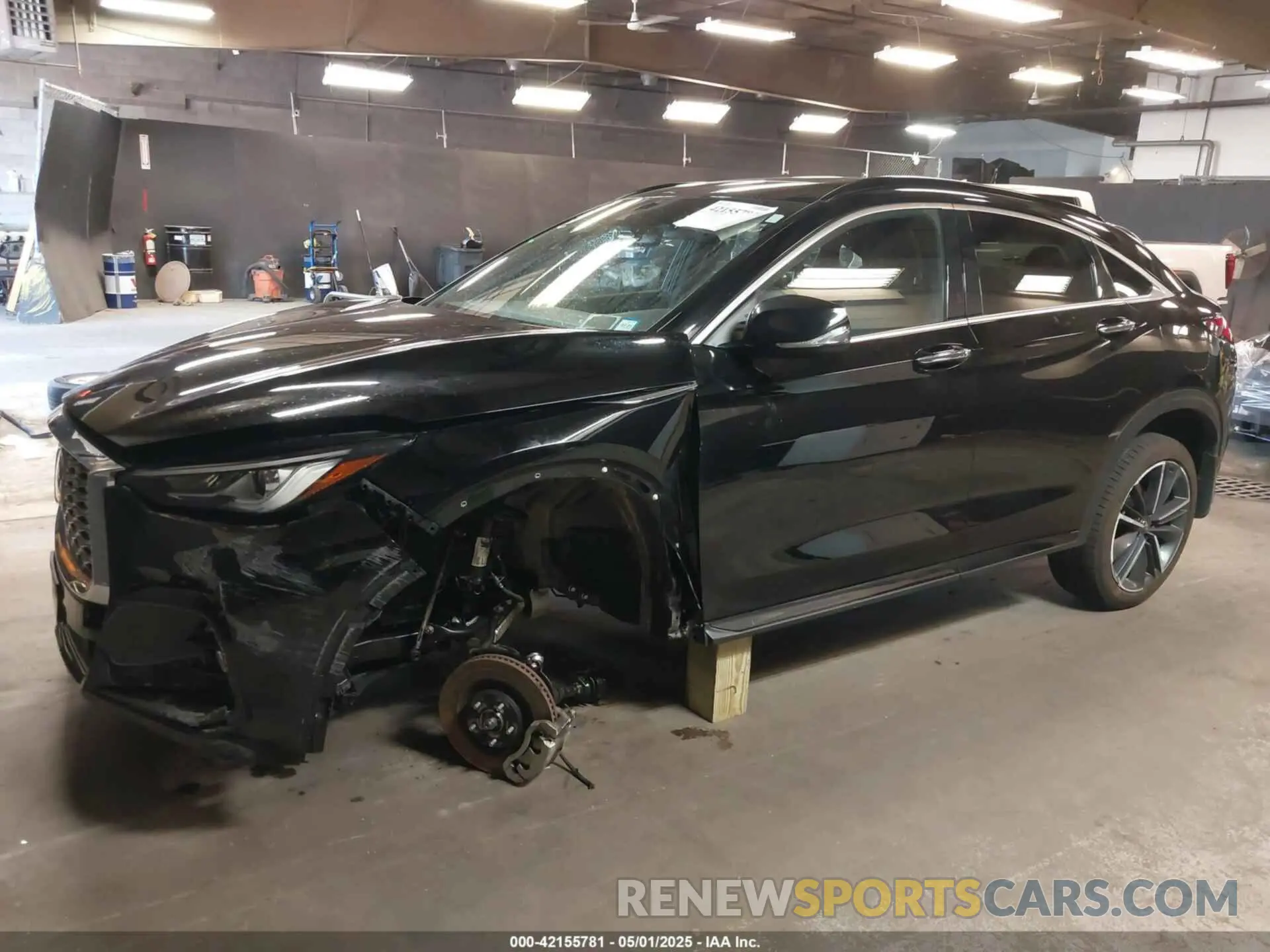 6 fotografías del automóvil dañado 3PCAJ5JRXRF105669 INFINITI QX55 2024