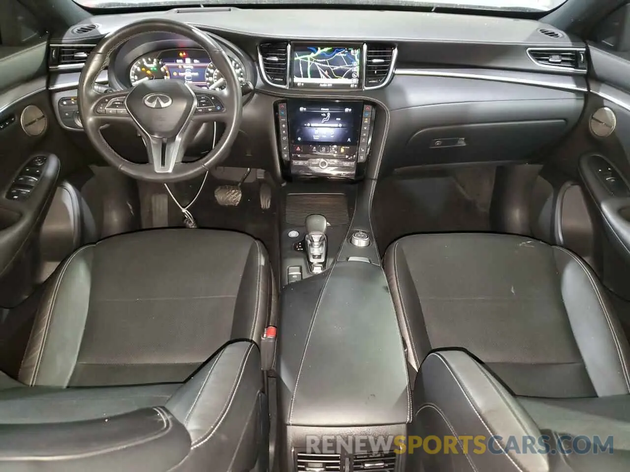 8 fotografías del automóvil dañado 3PCAJ5K34NF103470 INFINITI QX55 ESSEN 2022