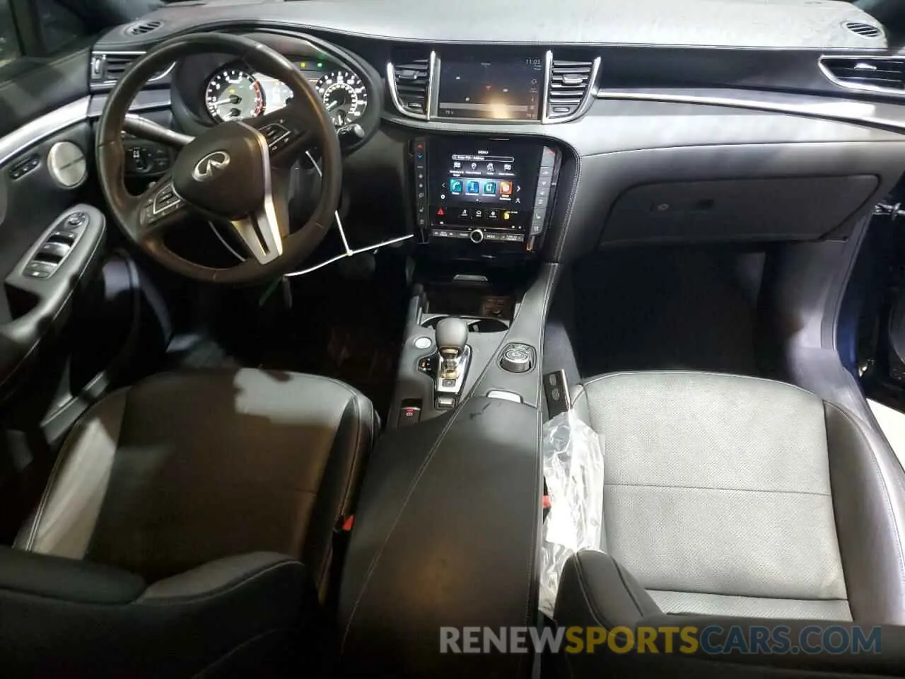 8 fotografías del automóvil dañado 3PCAJ5K36NF115362 INFINITI QX55 ESSEN 2022