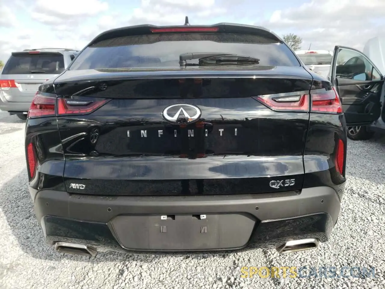 6 fotografías del automóvil dañado 3PCAJ5KRXRF108182 INFINITI QX55 ESSEN 2024