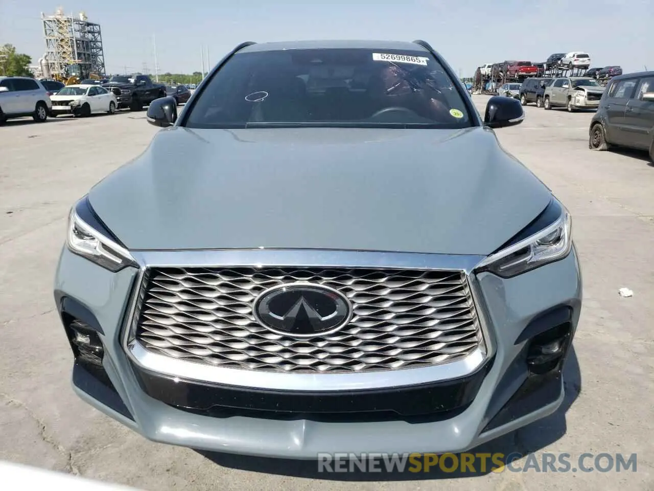 5 fotografías del automóvil dañado 3PCAJ5J3XNF102177 INFINITI QX55 LUXE 2022