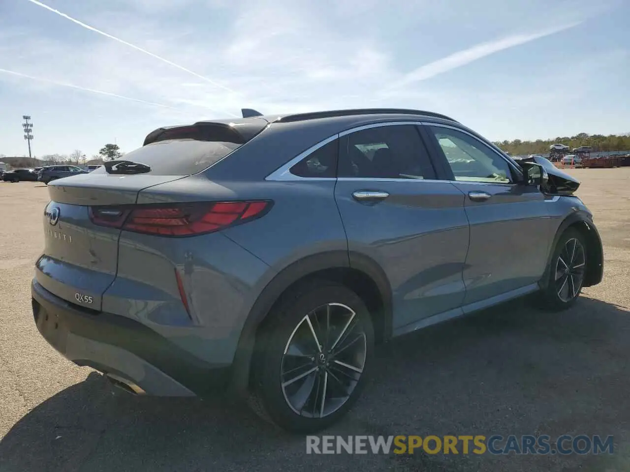 3 fotografías del automóvil dañado 3PCAJ5JR9PF118989 INFINITI QX55 LUXE 2023