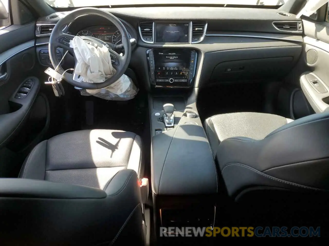 8 fotografías del automóvil dañado 3PCAJ5JR9PF118989 INFINITI QX55 LUXE 2023