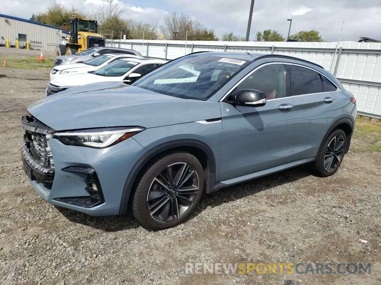 1 fotografías del automóvil dañado 3PCAJ5L32NF102462 INFINITI QX55 SENSO 2022
