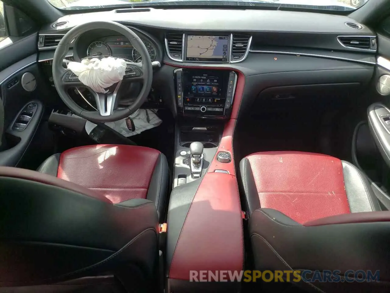 8 fotografías del automóvil dañado 3PCAJ5L32NF102462 INFINITI QX55 SENSO 2022