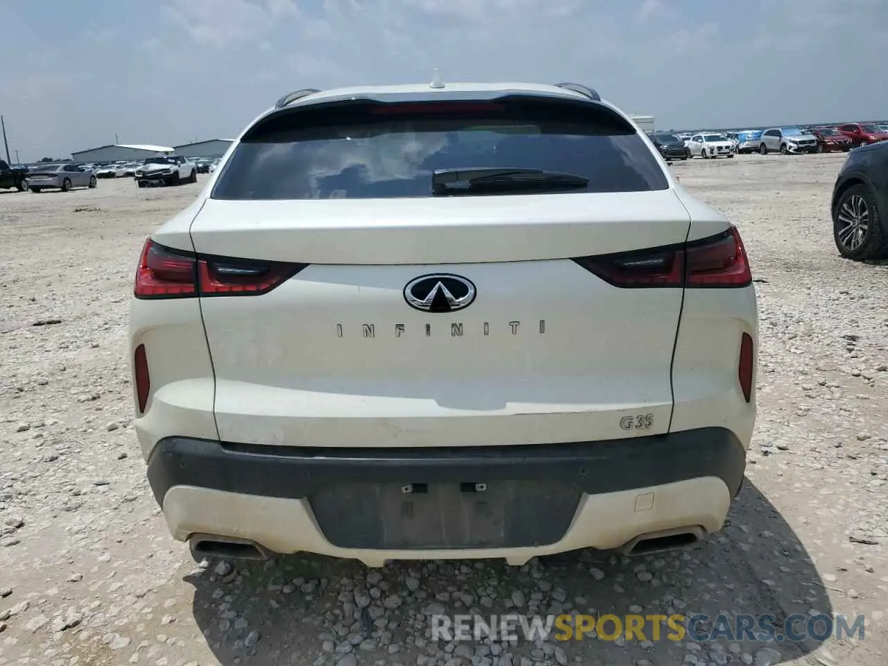 6 fotografías del automóvil dañado 3PCAJ5LR6PF100981 INFINITI QX55 SENSO 2023