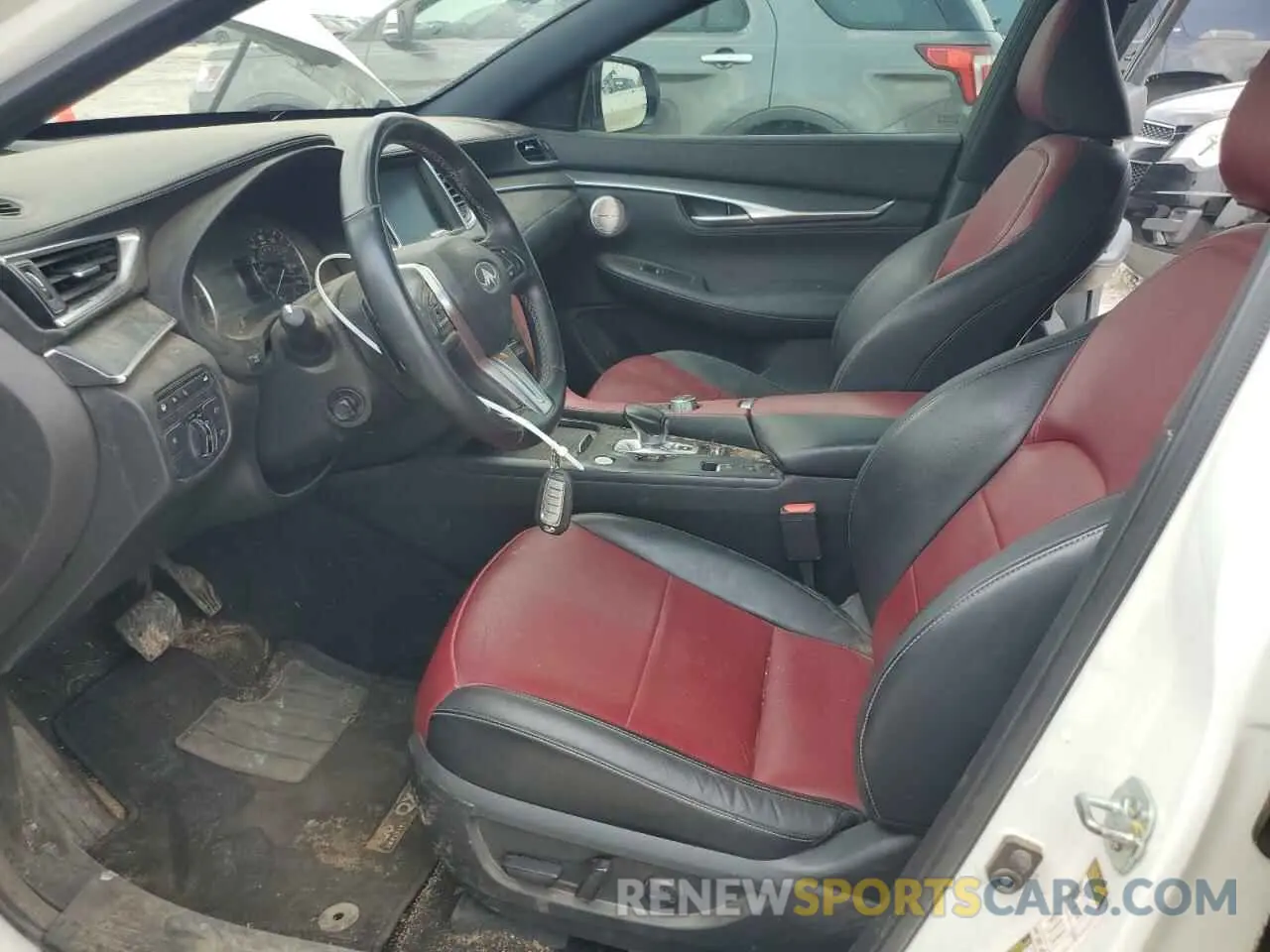 7 fotografías del automóvil dañado 3PCAJ5LR6PF100981 INFINITI QX55 SENSO 2023