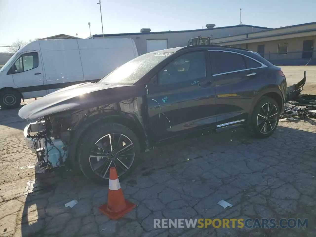 1 fotografías del automóvil dañado 3PCAJ5LR8SF106435 INFINITI QX55 SENSO 2025