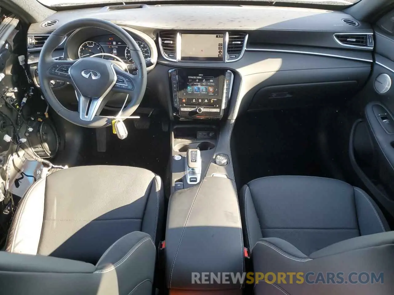 8 fotografías del automóvil dañado 3PCAJ5LR8SF106435 INFINITI QX55 SENSO 2025