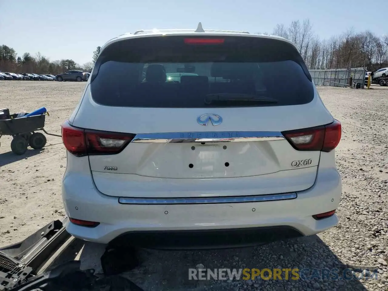 6 fotografías del automóvil dañado 5N1DL0MM0KC515907 INFINITI QX60 2019