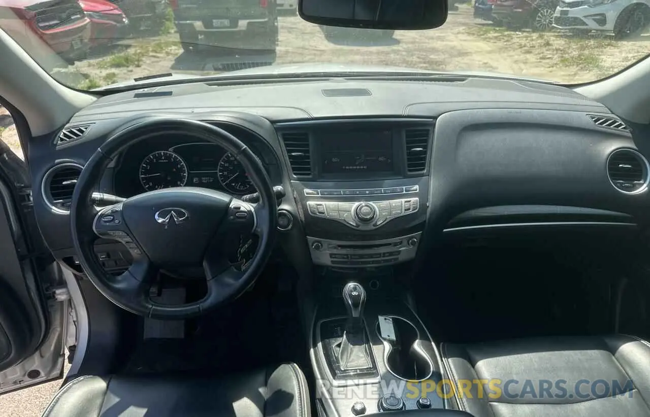9 fotografías del automóvil dañado 5N1DL0MM0KC557428 INFINITI QX60 2019
