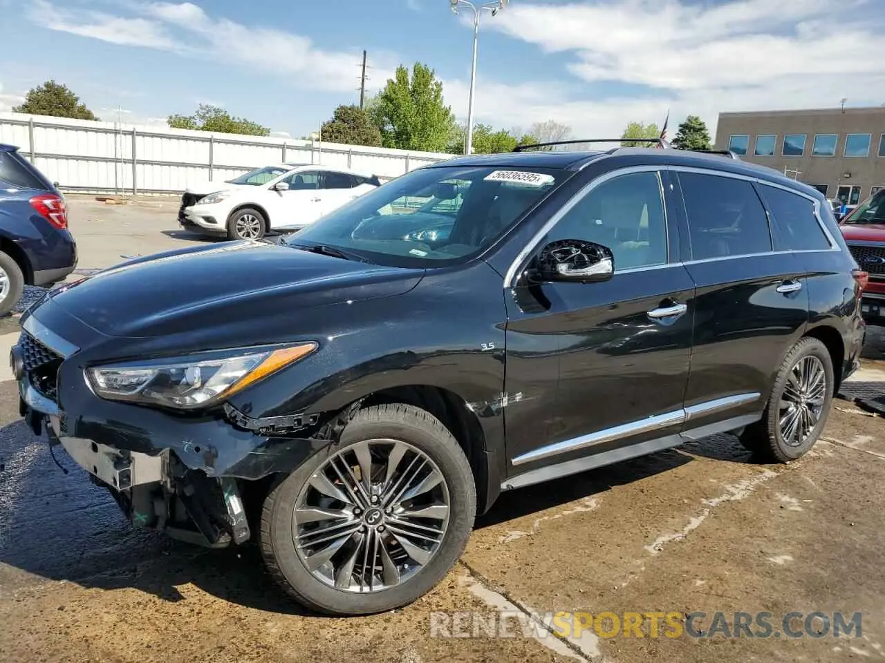 1 fotografías del automóvil dañado 5N1DL0MM1KC510294 INFINITI QX60 2019