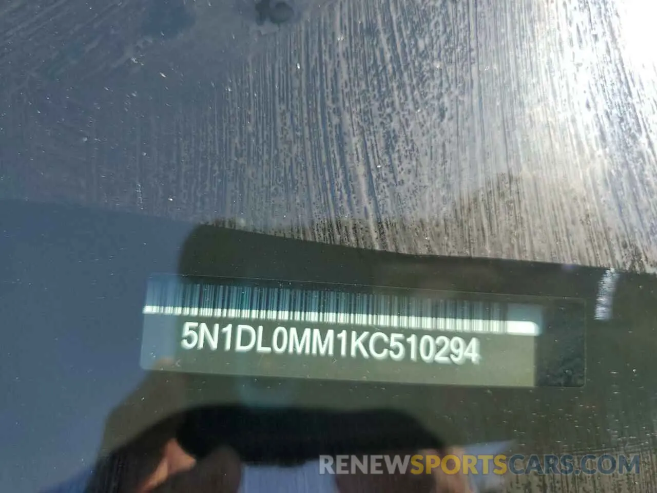 13 fotografías del automóvil dañado 5N1DL0MM1KC510294 INFINITI QX60 2019