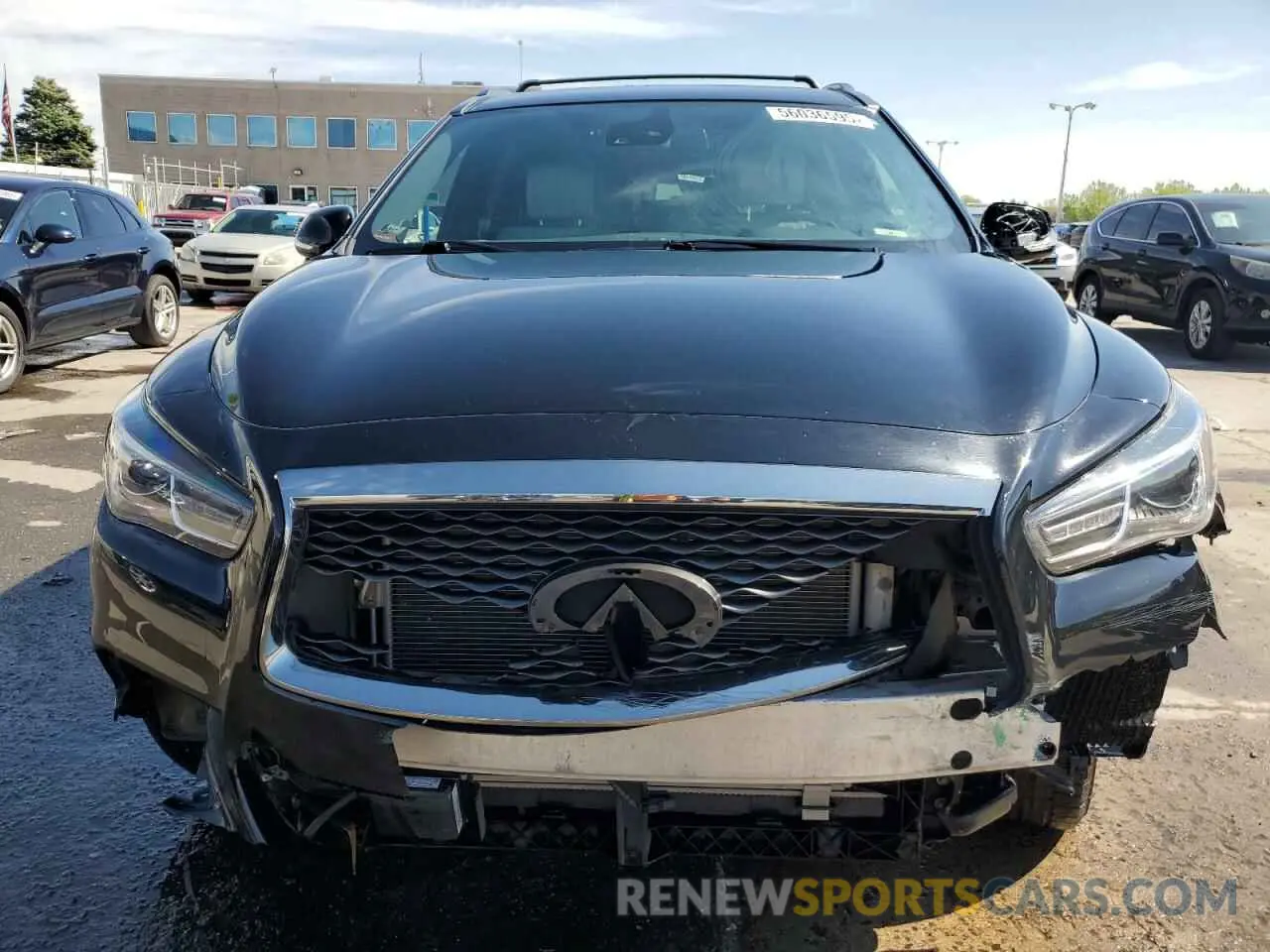 5 fotografías del automóvil dañado 5N1DL0MM1KC510294 INFINITI QX60 2019