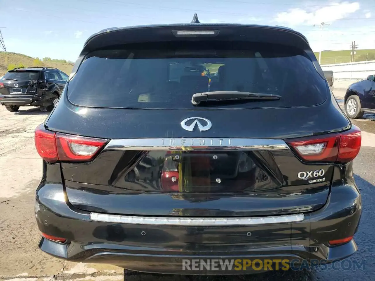 6 fotografías del automóvil dañado 5N1DL0MM1KC510294 INFINITI QX60 2019
