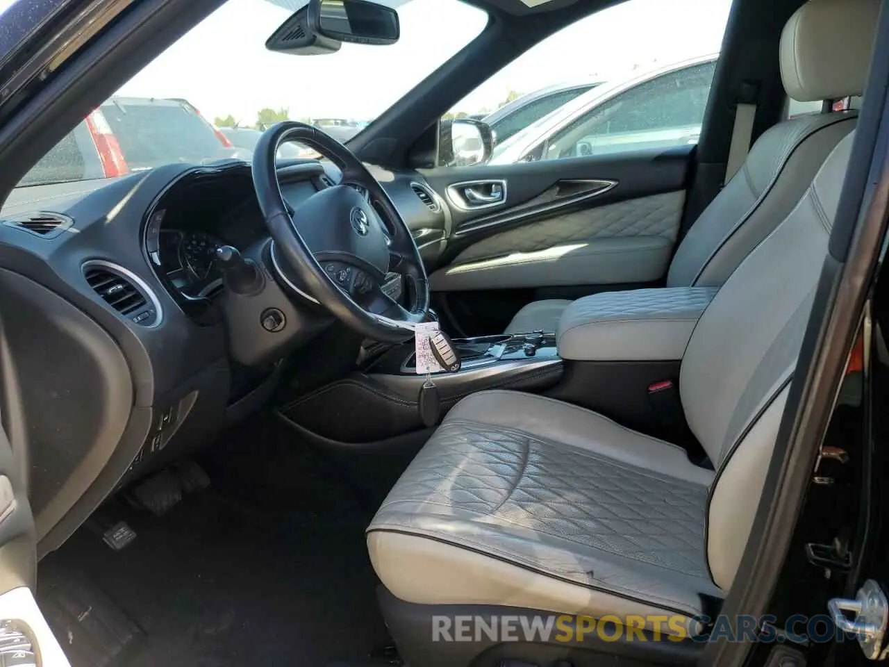 7 fotografías del automóvil dañado 5N1DL0MM1KC510294 INFINITI QX60 2019