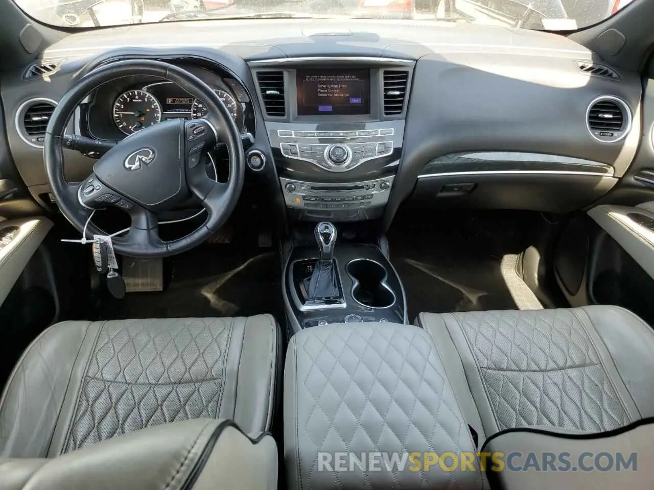8 fotografías del automóvil dañado 5N1DL0MM1KC510294 INFINITI QX60 2019