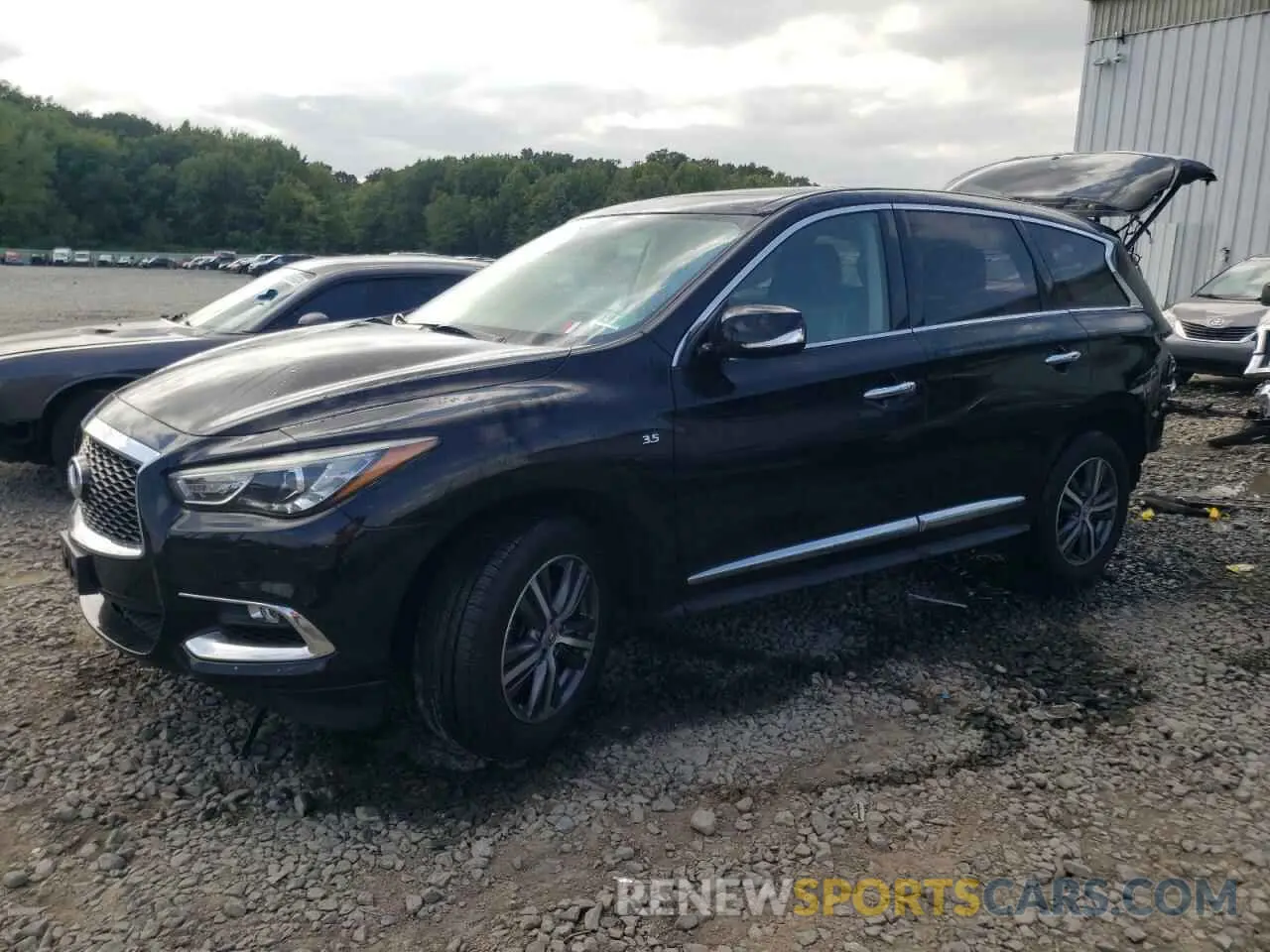 1 fotografías del automóvil dañado 5N1DL0MM2KC515858 INFINITI QX60 2019