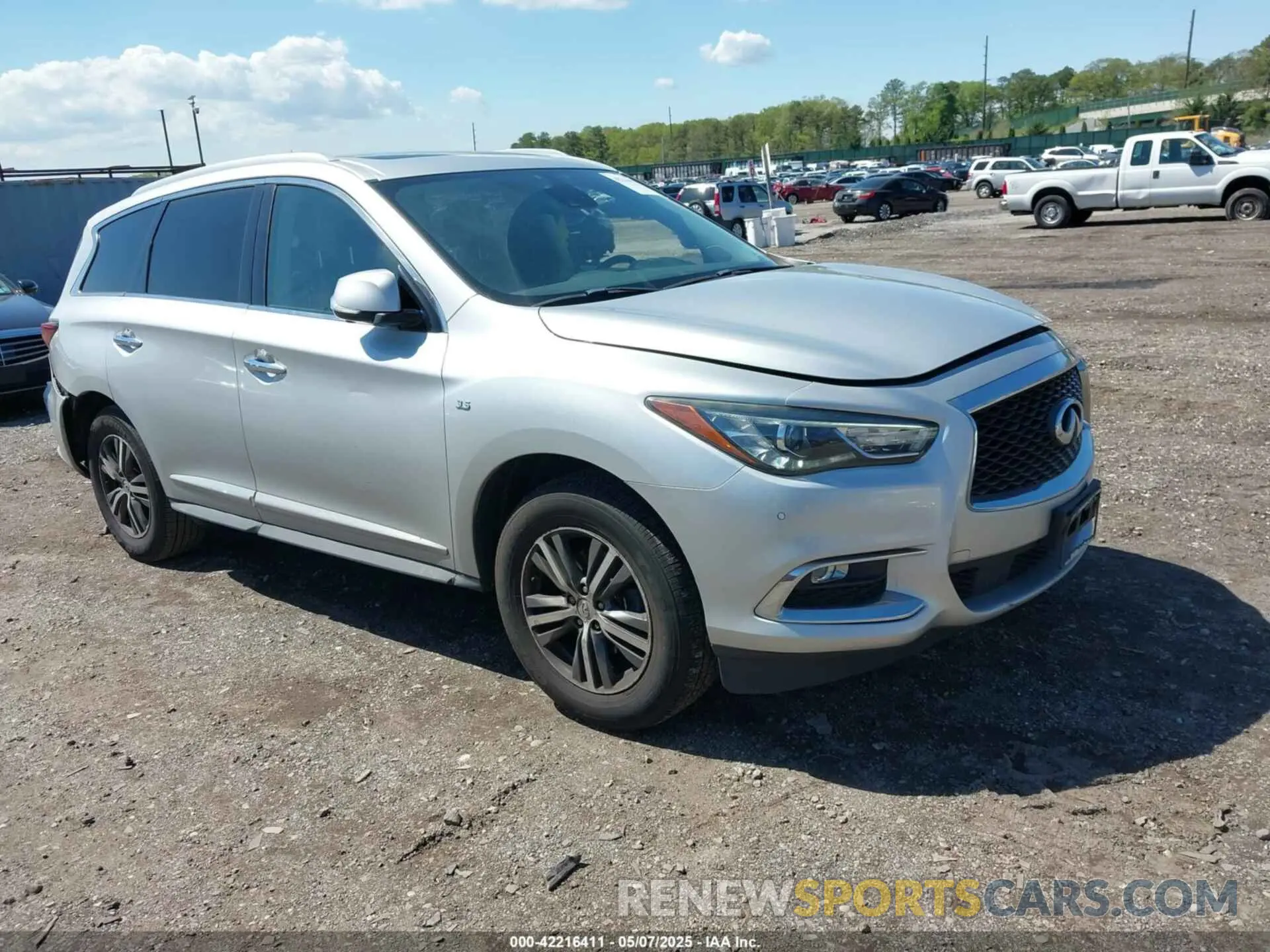1 fotografías del automóvil dañado 5N1DL0MM2KC525869 INFINITI QX60 2019