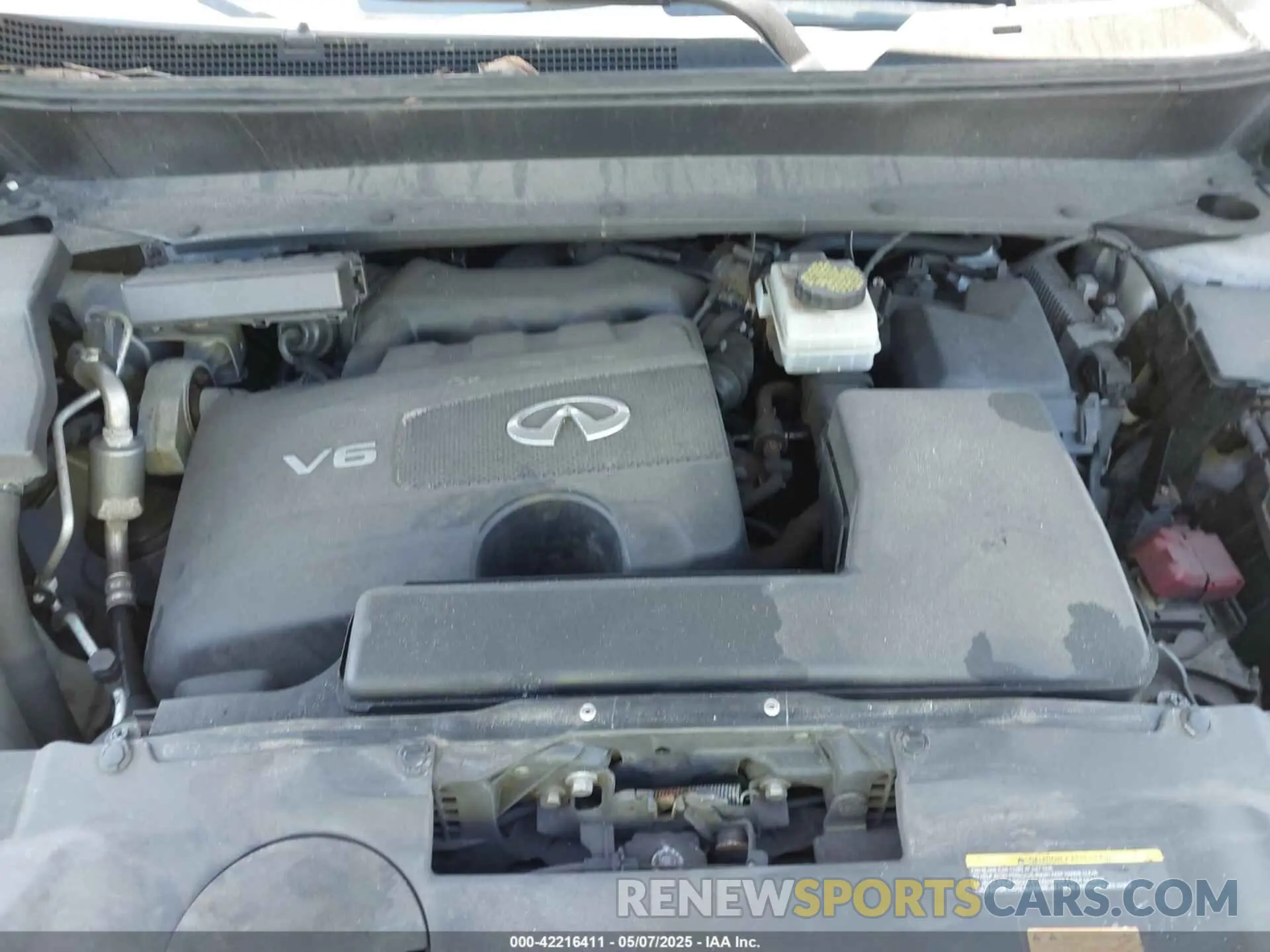 10 fotografías del automóvil dañado 5N1DL0MM2KC525869 INFINITI QX60 2019