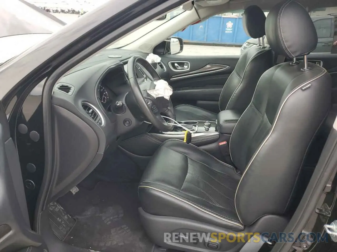 7 fotografías del automóvil dañado 5N1DL0MM2KC555163 INFINITI QX60 2019