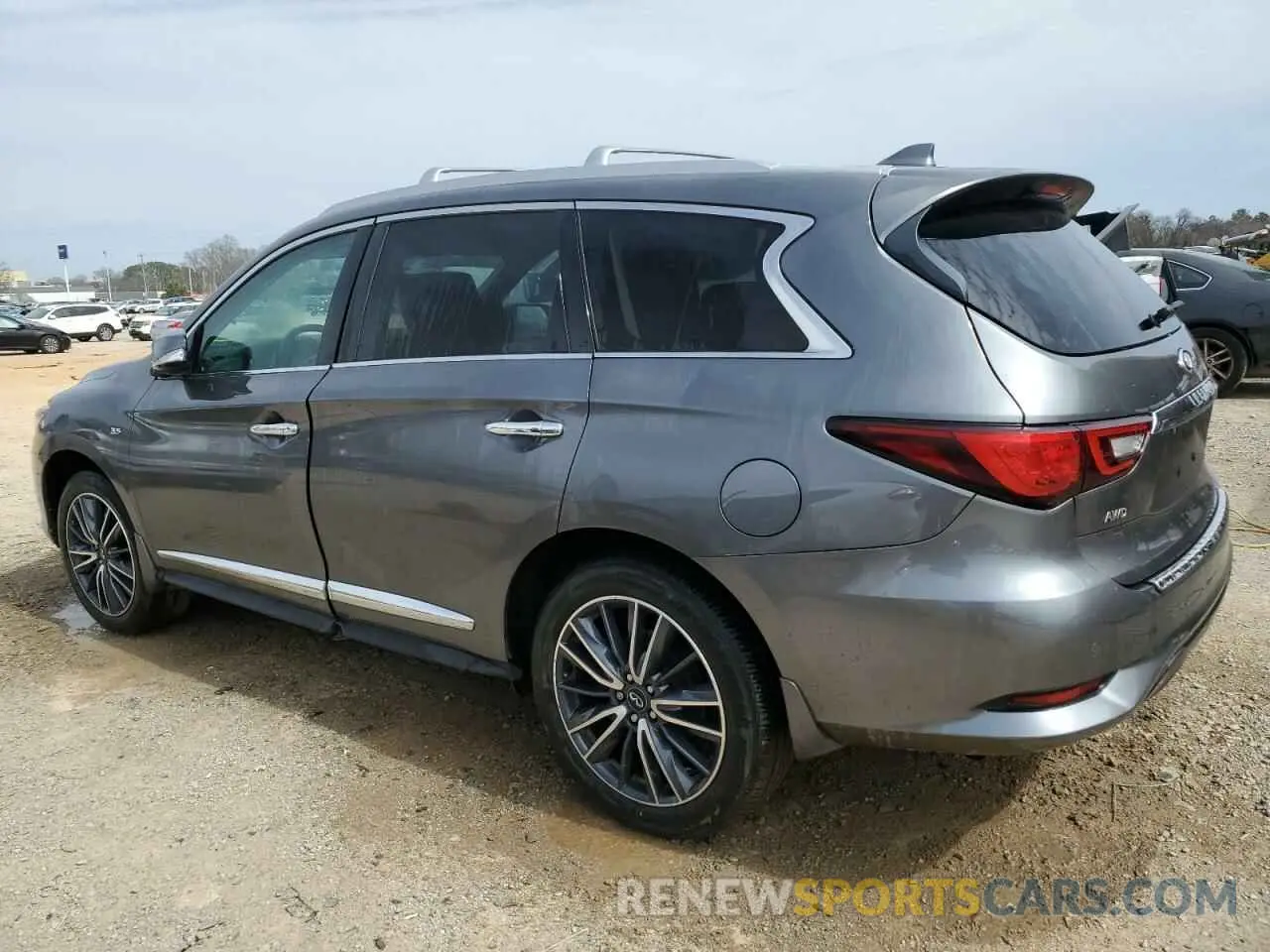 2 fotografías del automóvil dañado 5N1DL0MM2KC559021 INFINITI QX60 2019