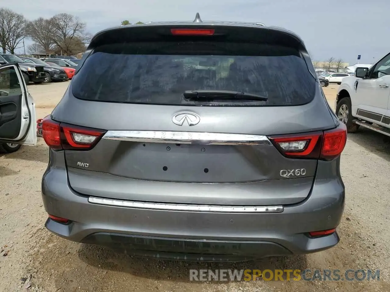 6 fotografías del automóvil dañado 5N1DL0MM2KC559021 INFINITI QX60 2019