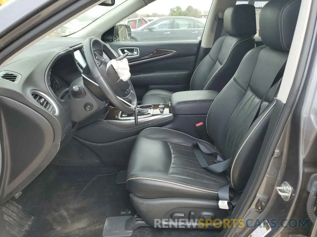 7 fotografías del automóvil dañado 5N1DL0MM2KC559021 INFINITI QX60 2019