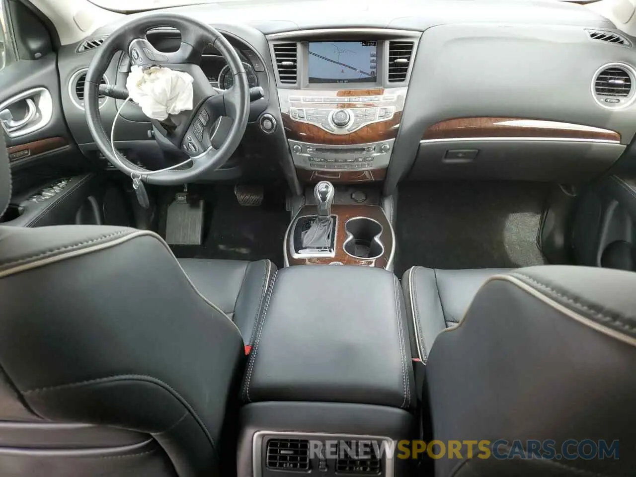 8 fotografías del automóvil dañado 5N1DL0MM2KC559021 INFINITI QX60 2019