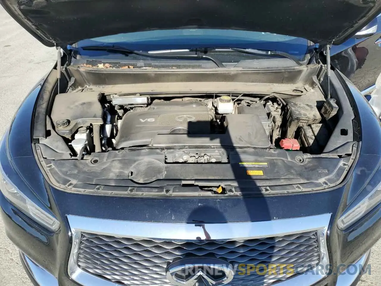 12 fotografías del automóvil dañado 5N1DL0MM3KC506036 INFINITI QX60 2019