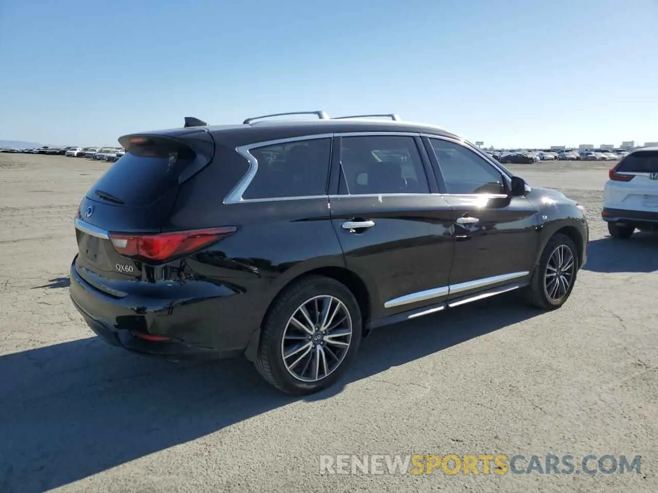 3 fotografías del automóvil dañado 5N1DL0MM3KC506036 INFINITI QX60 2019