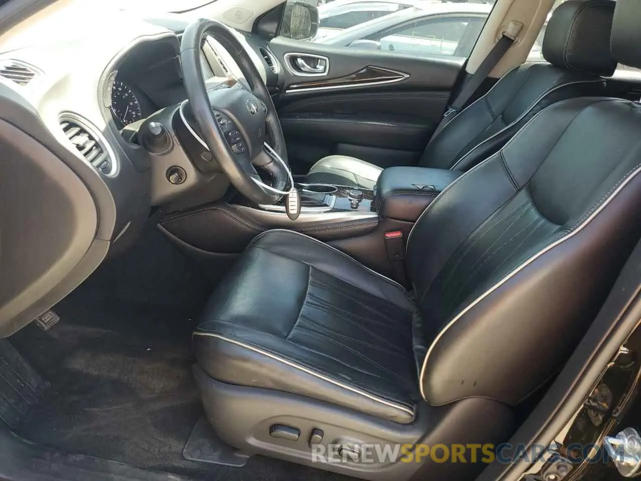 7 fotografías del automóvil dañado 5N1DL0MM3KC506036 INFINITI QX60 2019