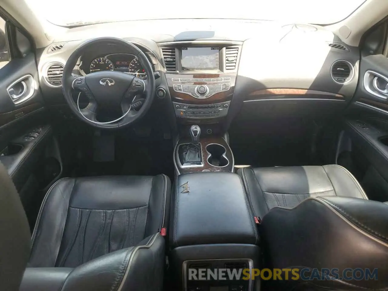 8 fotografías del automóvil dañado 5N1DL0MM3KC506036 INFINITI QX60 2019