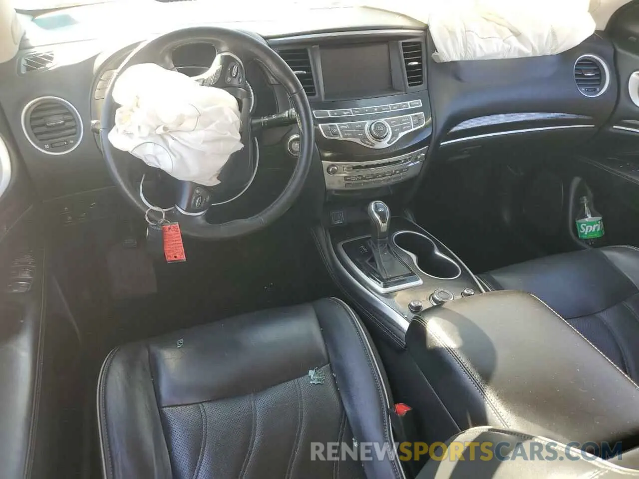 8 fotografías del automóvil dañado 5N1DL0MM3KC549985 INFINITI QX60 2019