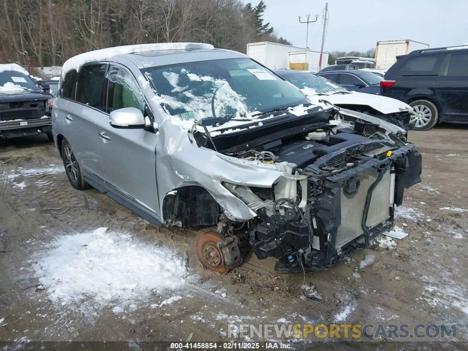 1 fotografías del automóvil dañado 5N1DL0MM3KC557102 INFINITI QX60 2019