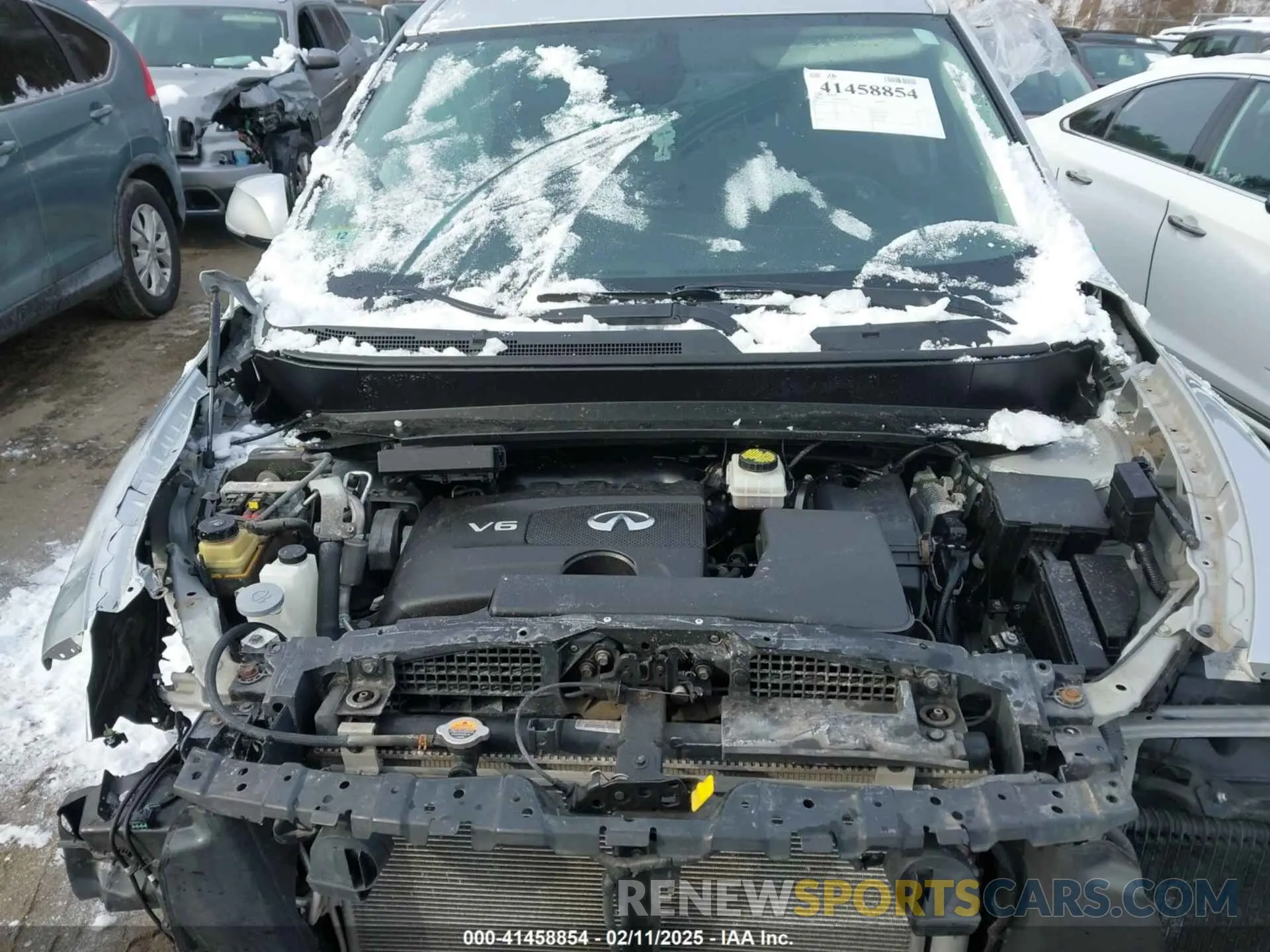 10 fotografías del automóvil dañado 5N1DL0MM3KC557102 INFINITI QX60 2019