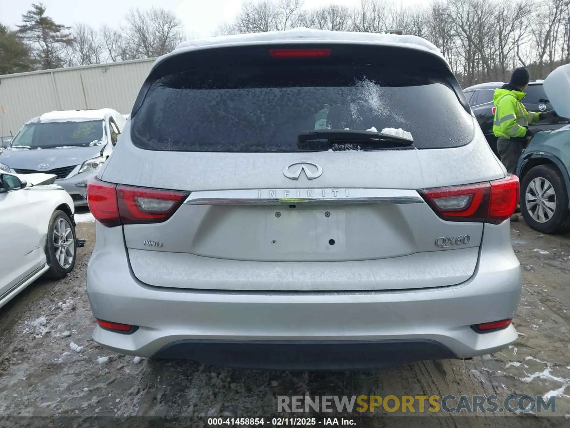 17 fotografías del automóvil dañado 5N1DL0MM3KC557102 INFINITI QX60 2019