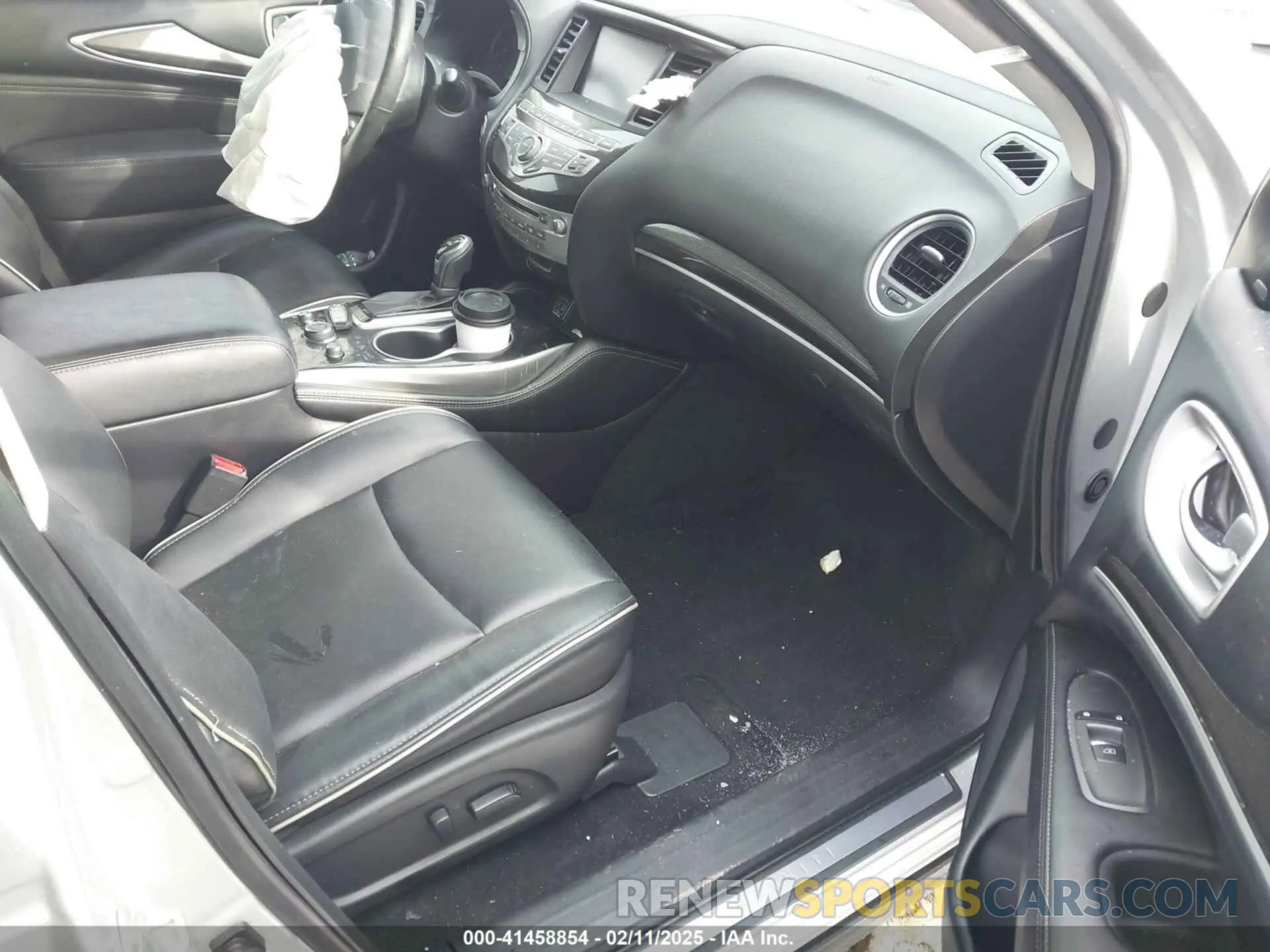 5 fotografías del automóvil dañado 5N1DL0MM3KC557102 INFINITI QX60 2019